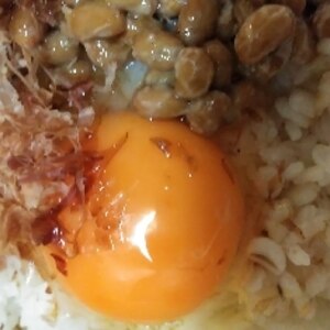 旨っ☆納豆卵かけご飯♪